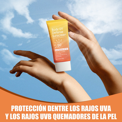 Protector Solar Corporal Niacinamida Proteger La Piel Fps50