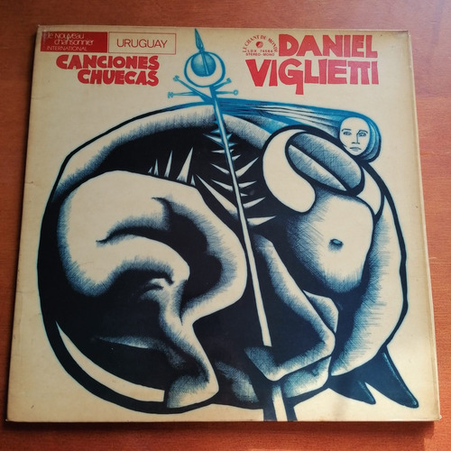 Daniel Viglietti Canciones Cuecas Lp Ed Francia 1975 Bueno