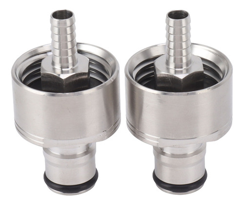 Tapa De Carbonatación, 2 Piezas, Carbonatación De Acero Inox