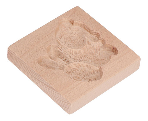 Molde Para Estampillas Para Galletas, De Madera De Haya, Reu