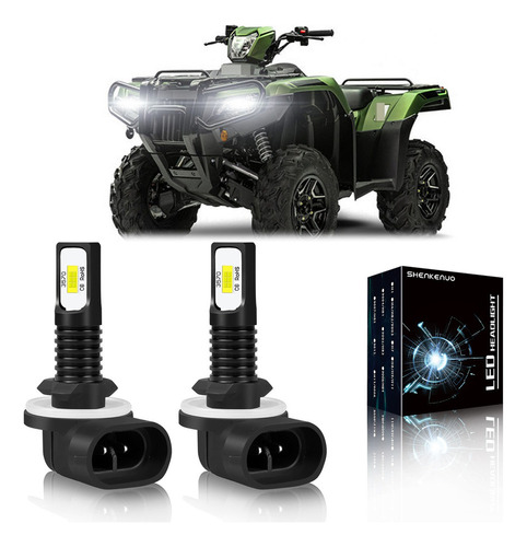 Focos Led Luz Alta Y Baja Para Honda Atv Trx250 34901 Hr3