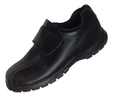 Zapatos Negros Con Abrojo Juvenil Talle 35