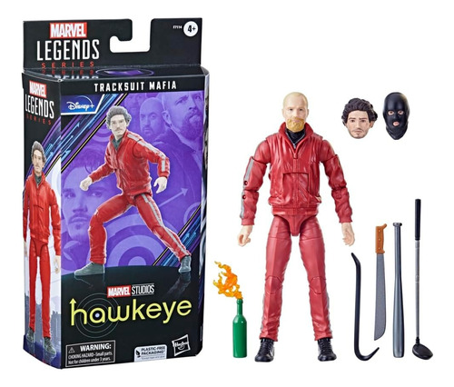 Marvel Legends Series Figura Tracksuit Mafia Hawkeye