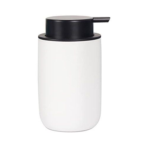 9 Oz Ceramic Soap Dispenser, Matte Hand Liquid Bottles ...