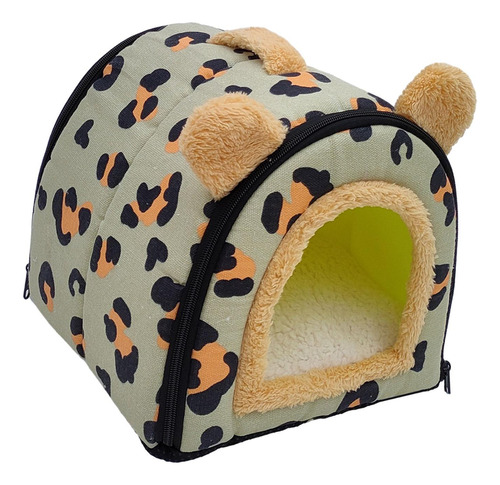 Casa Plegable Para Mascotas, Cama Suave Para Gatos Con Fondo