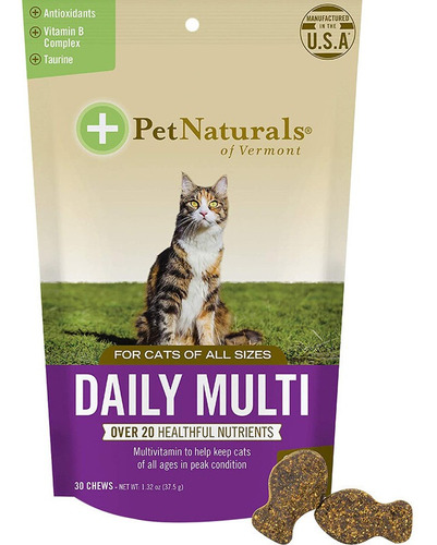 Pet Naturals Multivitaminas Gatos 37 Grs