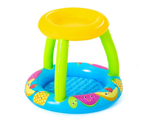 Pileta Con Techo Frutas Inflable Bestway 52331 94x89x79cm Pc