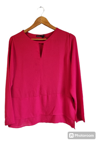 Blusa Zara Roja My24 - Talle L