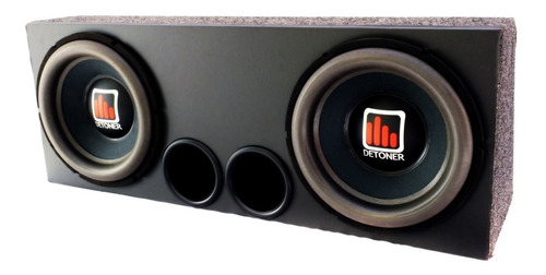 Caixa Dutada C/ 2 Subwoofer Detoner 12 800 Wrms Cada