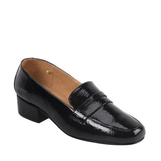 Mujer Zapatos Libre Negro México Alto Mercado Charol En Tacon Calzado 4AjR53L