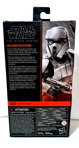 Star Wars Black Series Shoretrooper Andor (Usado)