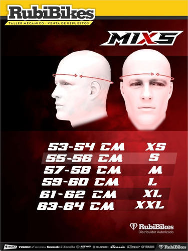 Cascos Mixx Económicos Aprobados Brasileros