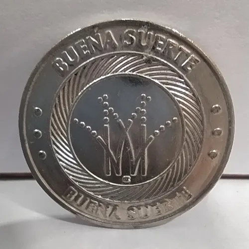 Antigua Ficha/token Bingo Mar Del Plata Valor 1 #2 (Usado)