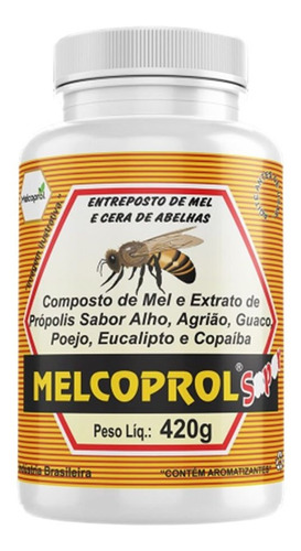 Imagem 1 de 3 de 5 Xarope Melcoprol - Mel E Propólis - 420 Gr