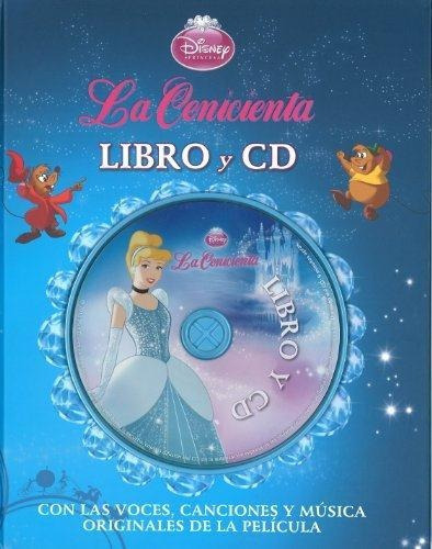 Cenicienta, La- Libro Y Cd, De Disney Princesa. Editorial Parragon, Tapa Dura En Español