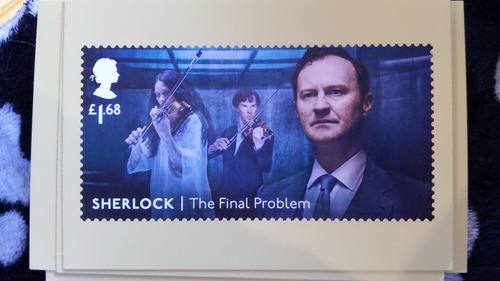Sherlock Holmes Postales Coleccionables De Inglaterra Nuevas