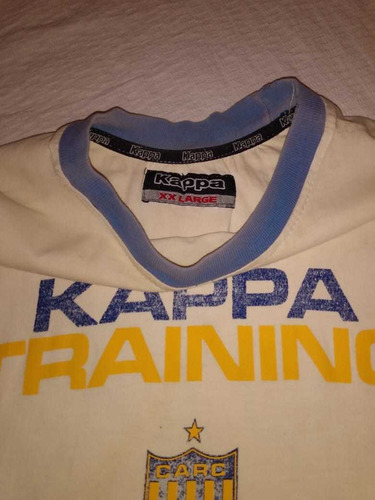 Imagen 6 de 10 de Rosario Central Musculosa De Entrenamiento Marca Kappa