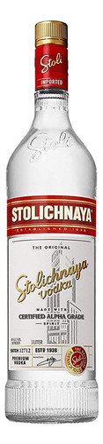 Vodka Stolichnaya 1lt  Bot G40(3uni) Super