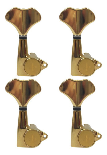 Clavijero Gotoh Gb707 Para Bajo. Disposicion 4l. Color Gold