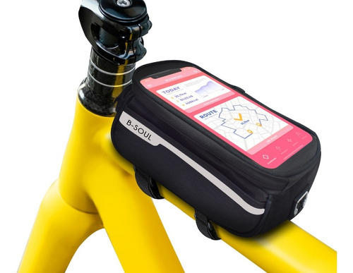 Alforja Bolso Para Bicicleta Porta Celular Impermeable 