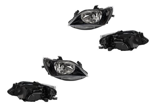 Par Juego Faros Seat Ibiza 2013 - 2014  1 Foco Depo Rxc