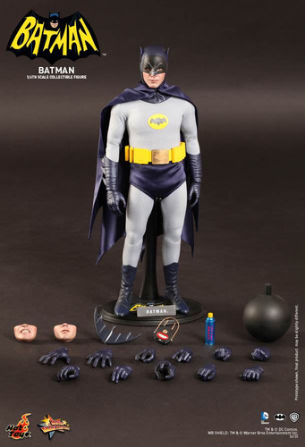 Batman 1/6 1966 Classic Tv Series Adam West Dc Hot Toys