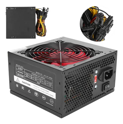 Fuente De Alimentación Silenciosa Para Pc, 400 W, Piezas De