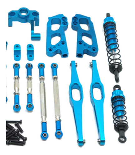 30x Kit Completo De Repuestos De Metal Para Wltoys Azul