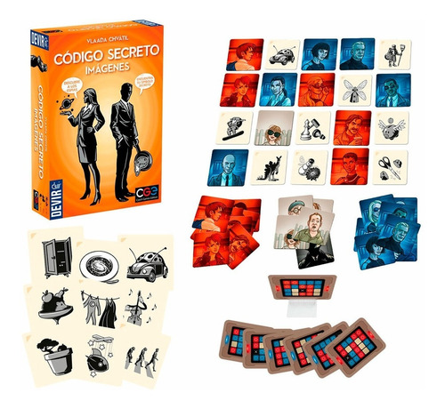 Código Secreto Imágenes Juego De Mesa Estrategia Original