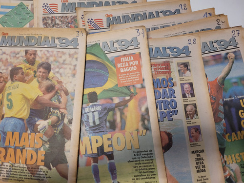 Diario Clarin Mundial 94 Lote De 34 Diarios 1994 Deportivo (Usado)