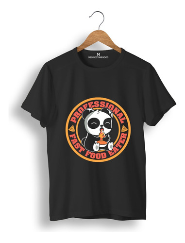 Remera: Professional Fast Food Eater Memoestampados