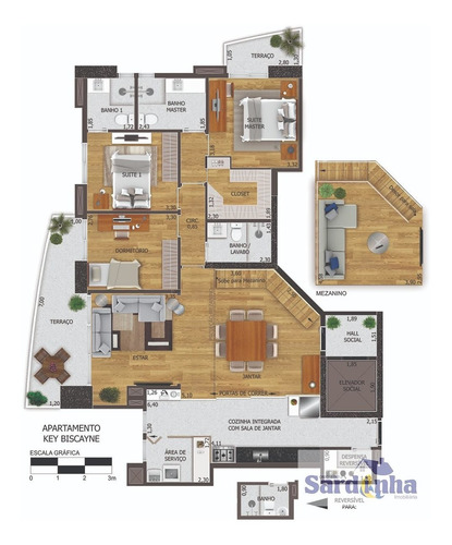 Imagem 6 de 15 de Apartamento Em Brooklin - São Paulo - 2260