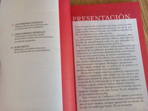 Confluencia Xxi Ideologías Y Comunicación 2011 - Pri
