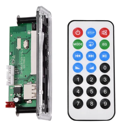 Tarjeta Decodificadora De Audio Mp3 Wma, Módulo Bluetooth In