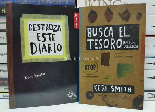 Destroza Este Diario Mas Busca El Tesoro 2 Libros En Oferta