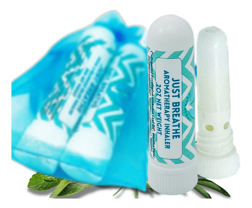 Inhalador Nasal De Aromaterapia  Just Breathe  (paquete...