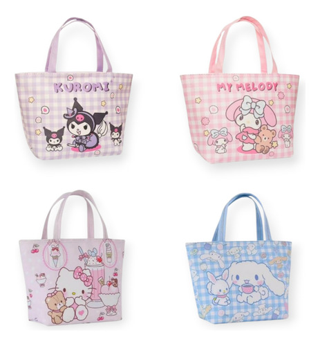 Lunchera Vianda Térmica Kuromi Melody Cinnamonrol Hellokitty Varios