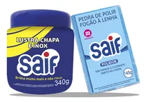 Comprar Kit Pasta E Pedra De Polir E Lustrar Fogões A Lenha E Chapas