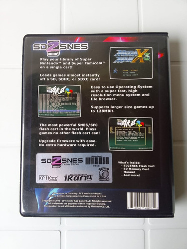 Everdrive Krikzz Sd2snes Stone Age - Super Nintendo Raro (Usado)
