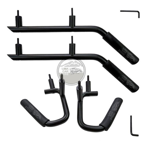 Kit 4 Asas Delantera Y Posterior Jeep Wrangler 2007-2018