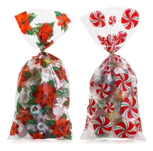 Bolsas Para Galletas, Bolsas Para Caramelos De Navidad, Bols