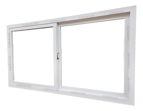 Ventana Gemar Pvc Premium 200x90 Hermetica Vidrio Dvh Termo