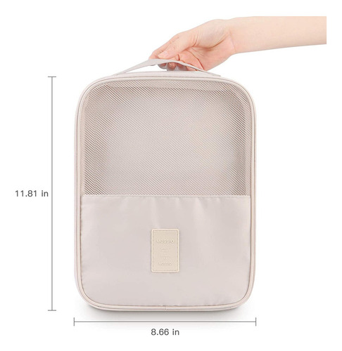 Neceser De Doble Capa, Bolsa De Viaje Para Guardar Zapatos