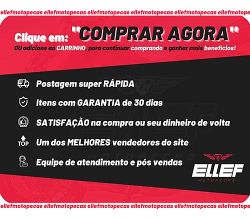 Para-lama Traseiro Cg 125 Cargo Fan 2009 2010 2011 2012 2013