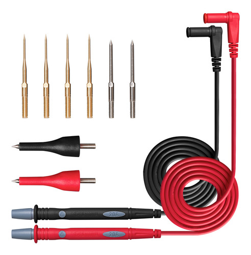 Kit De Cables De Prueba Para Multímetro, 1000 V, 20 A, Cable