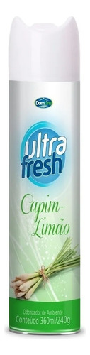 Odorizador De Ambiente Capim Limão Ultra Fresh 400ml