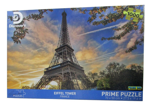 Puzzle 2d De 1000 Piezas Discovery - Torre Eiffel
