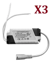 Comprar Driver Balastro De 18w Para Lámpara Panel Led 3 Pzs Al Mayor