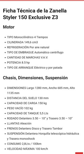 Imagen 18 de 18 de Zanella Styler 150 Exclusive
