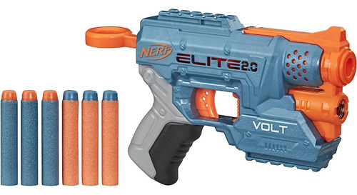 Pistola Nerf Elite 2.0 Volt Sd-1 Con 6 Dardos Recargable